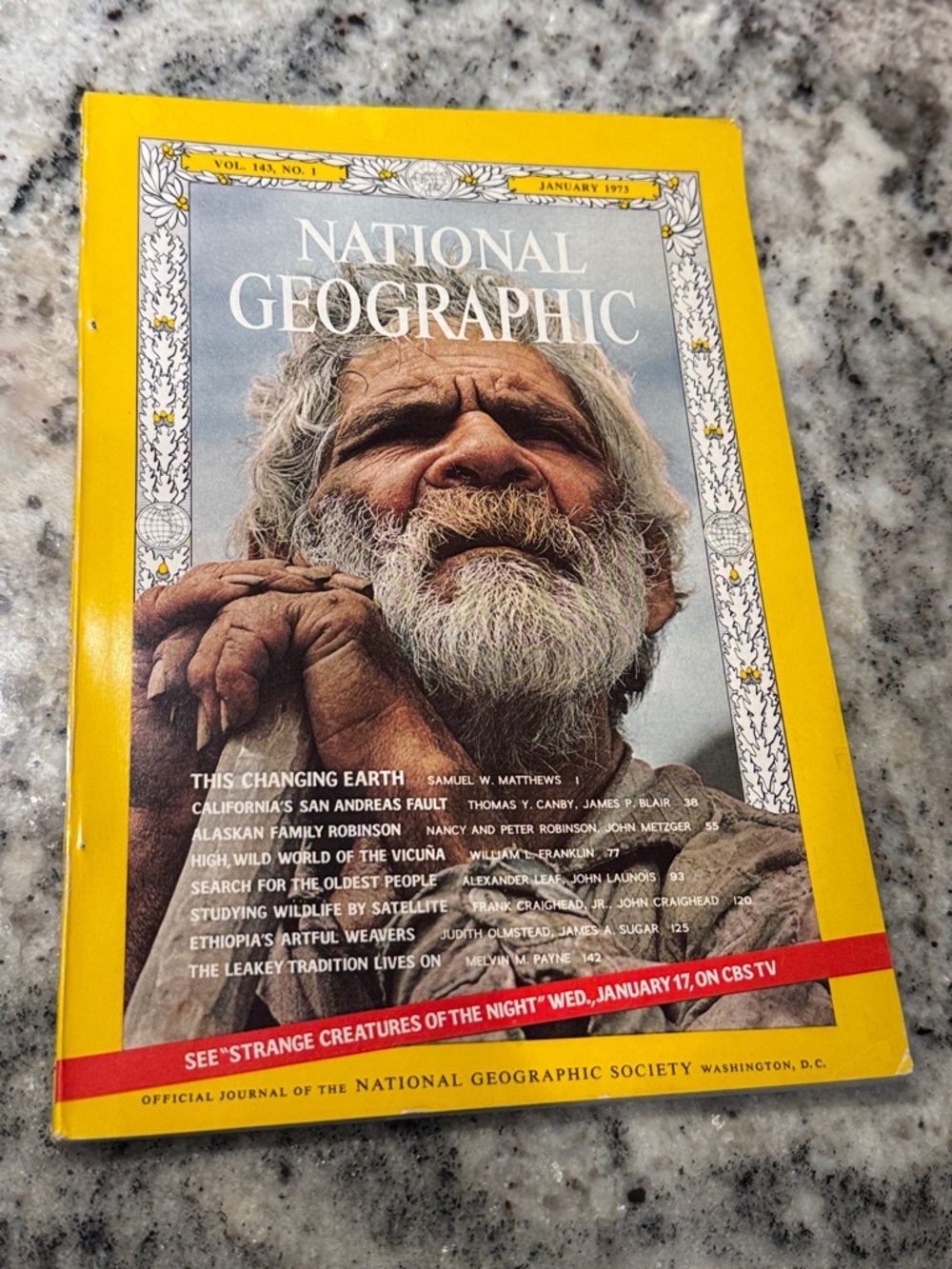 National Geographic January 1973